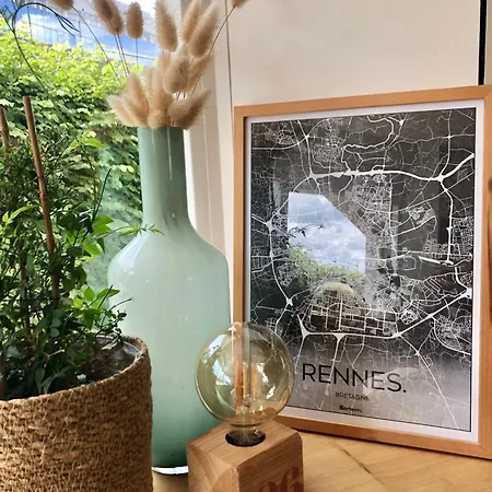 Camille - Centre - 10min Gare Et Centre Historique Homestay Rennes